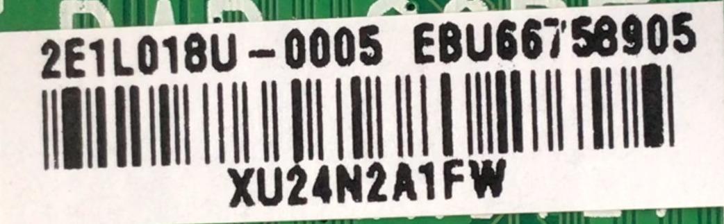 MAIN PARA TV LG 4K UHD SMART TV / NUMERO DE PARTE EBU66758905 / EAX69581205 / 66758905 / EAX69581205(1.0) / PANEL NC430TQG-AAKH3 / DISPLAY LC430DQC(SP)(A1) / MODELO 43UQ8000AUB / 43UQ8000AUB.BUSYLJM / 43UQ7070ZUD.BUSYLJM - Imagen 2